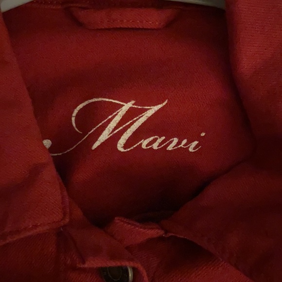 Red Denim jacket - Picture 4 of 6